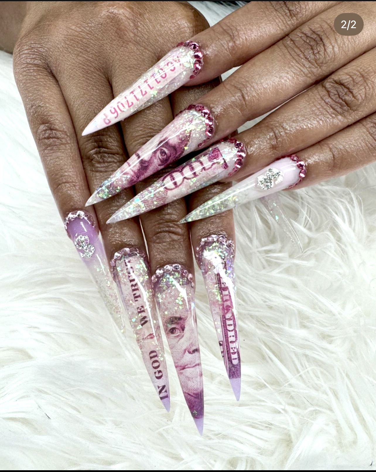 Super Nails West Arkansas Ln nail work in Arlington, Texas